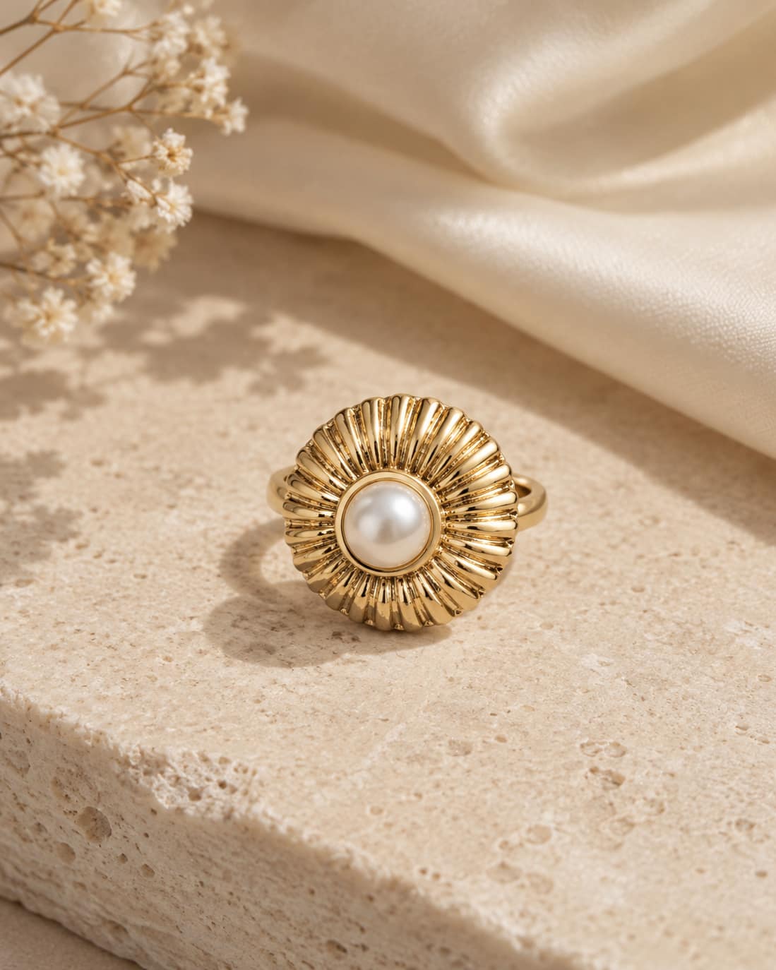 Pearl Shell Ring