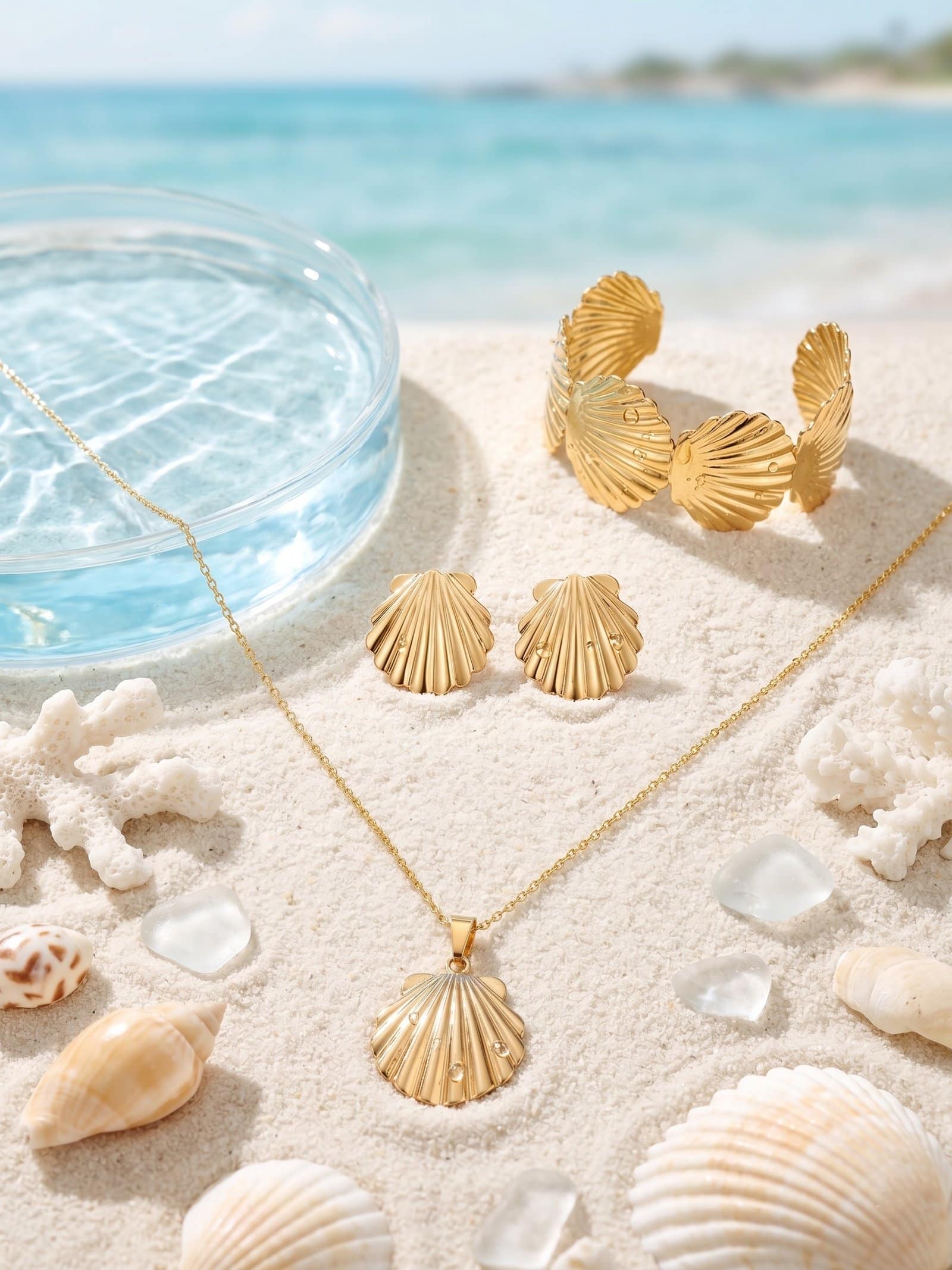 Golden Shell Set