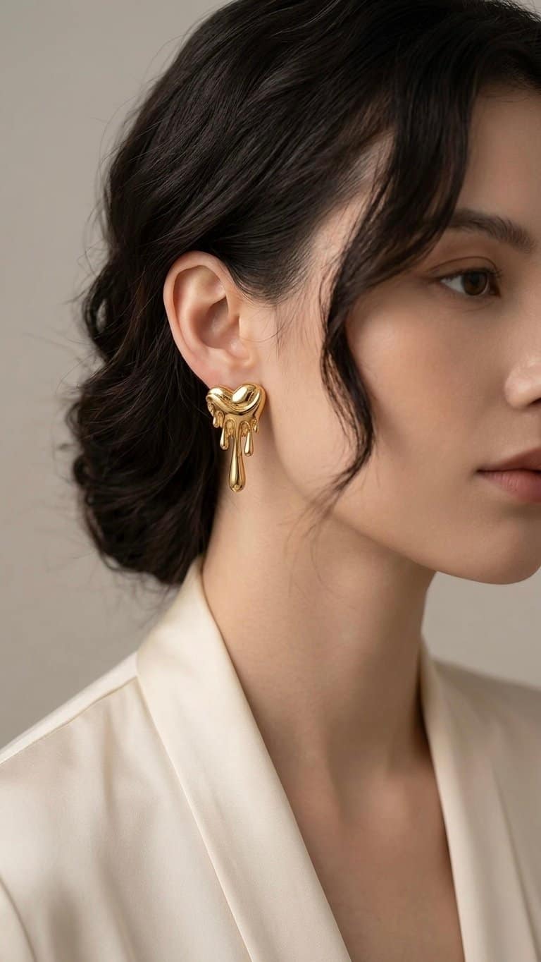 Melting Heart earrings