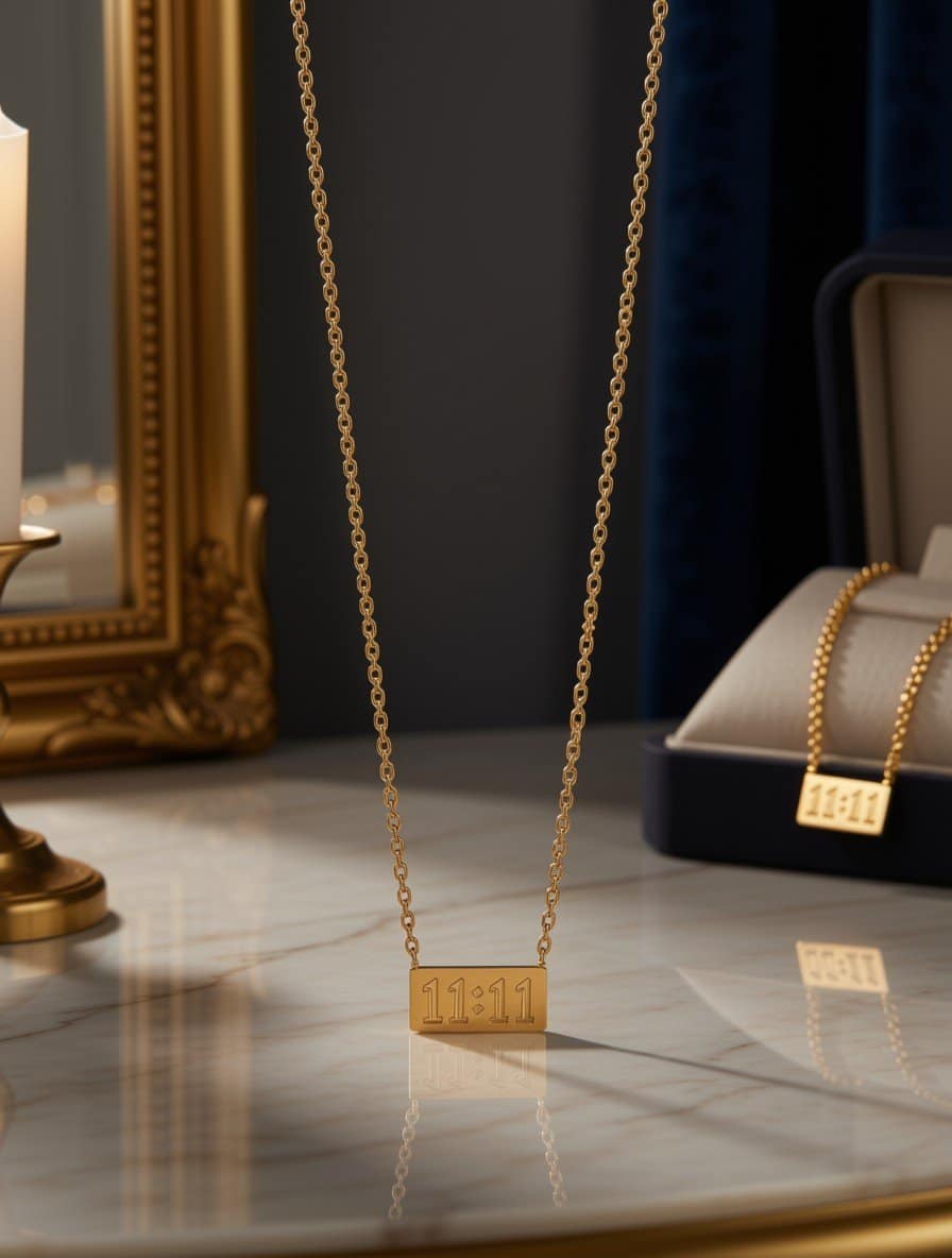 The wish necklace (gold) - Image 3