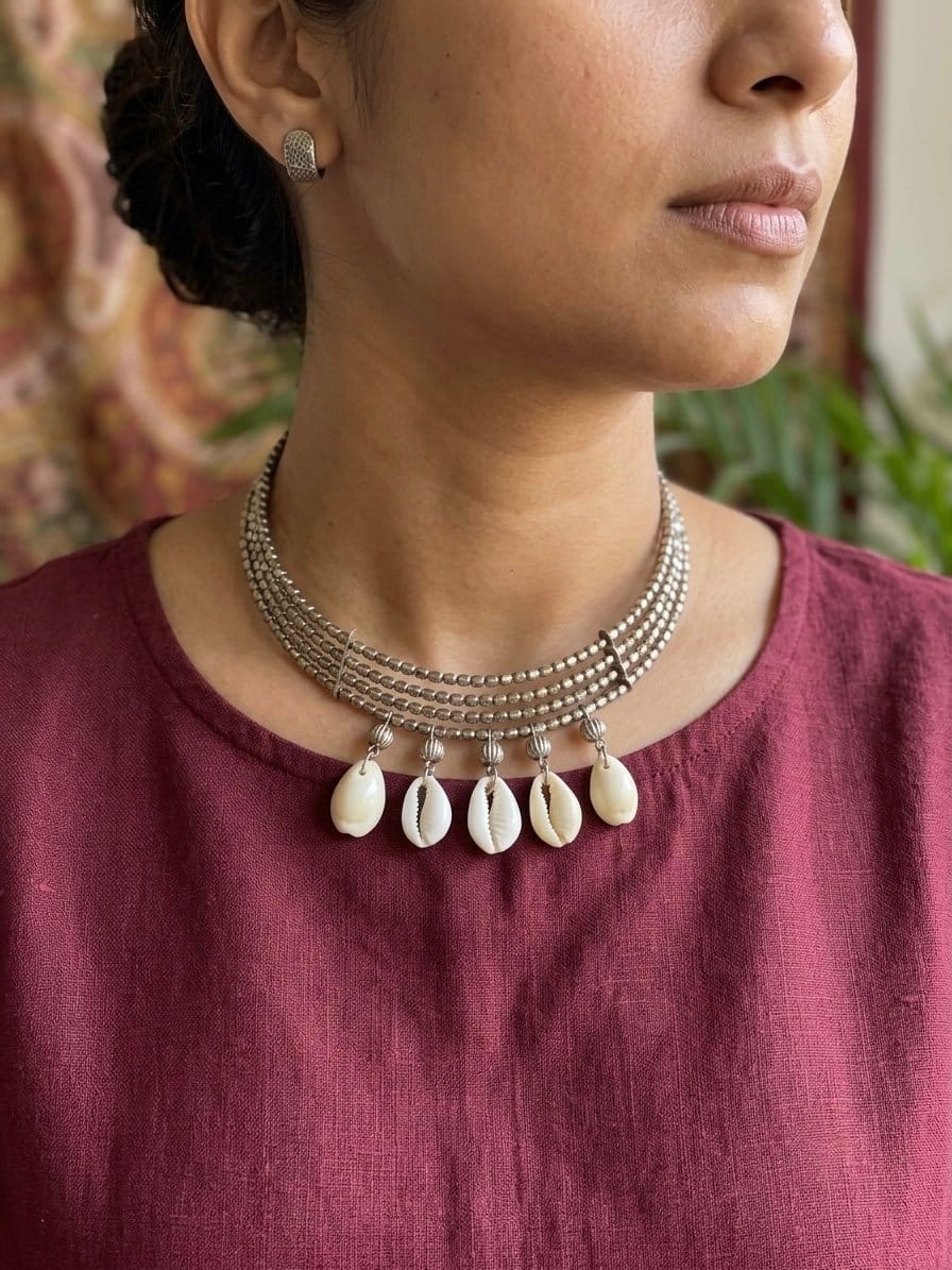 Zevaara shell necklace - Image 4