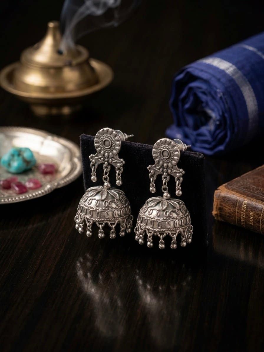 Vintage Shahi Jhumkas