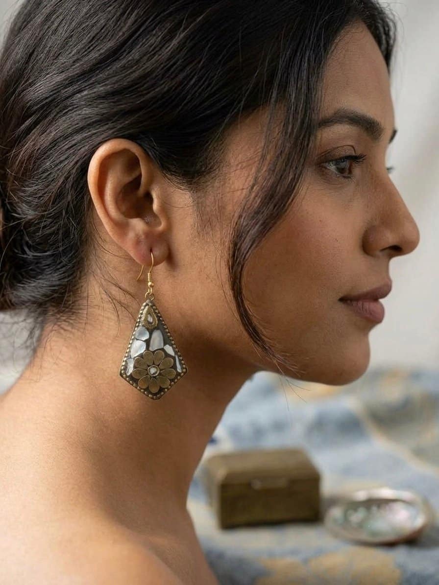 Bohemian Petals Earrings - Image 2