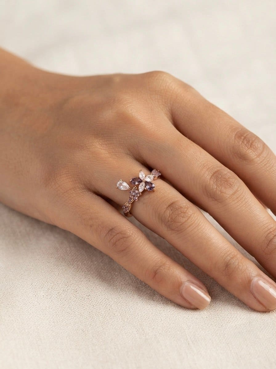 Twilight Flora Ring - Image 2
