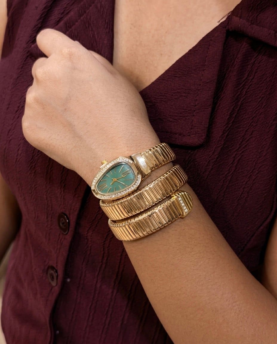 Emerald Snake Watch - Image 2