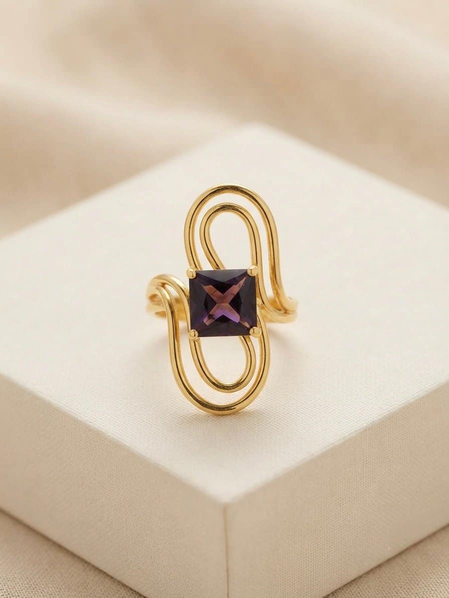 The Velvet Orbit Ring