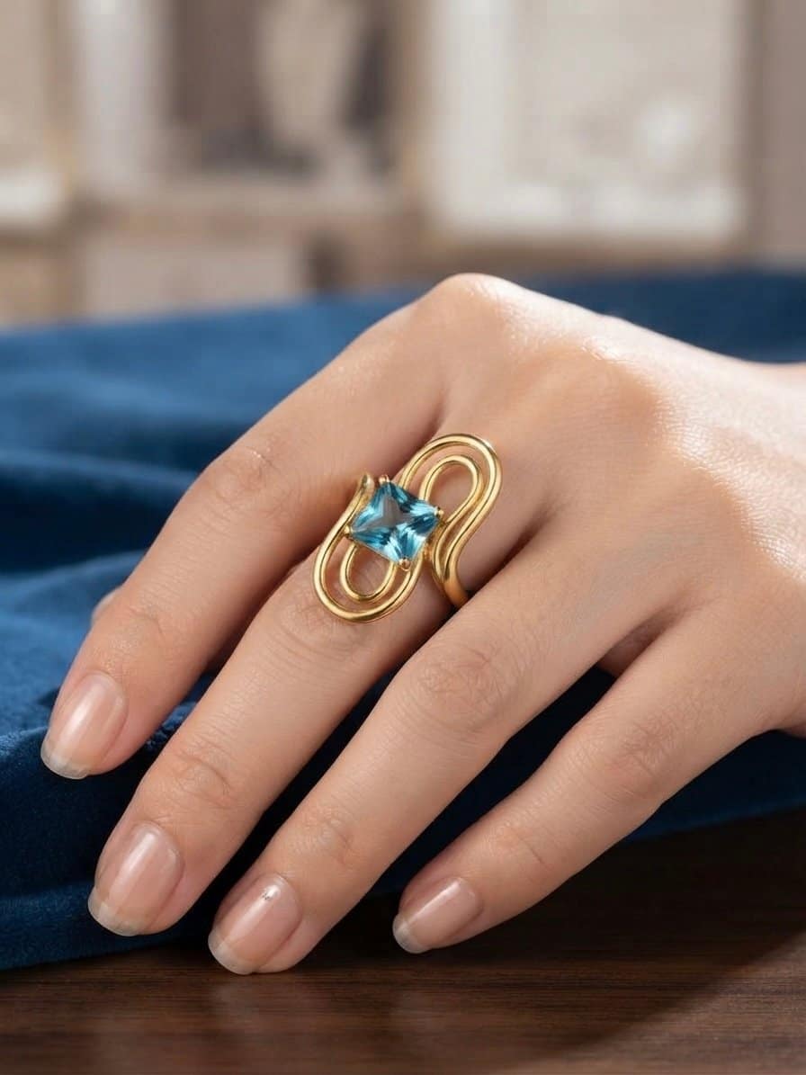 Celeste Swirl Ring - Image 2